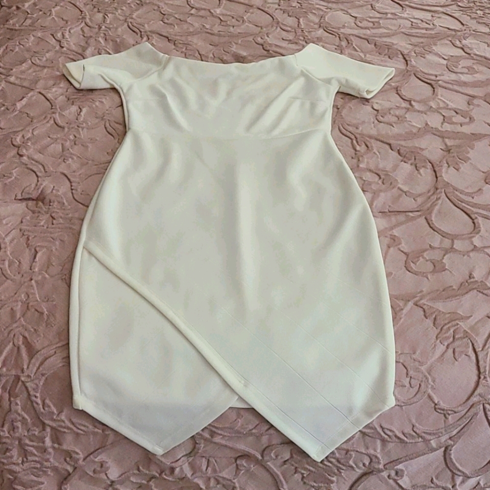Wrap cocktail dress